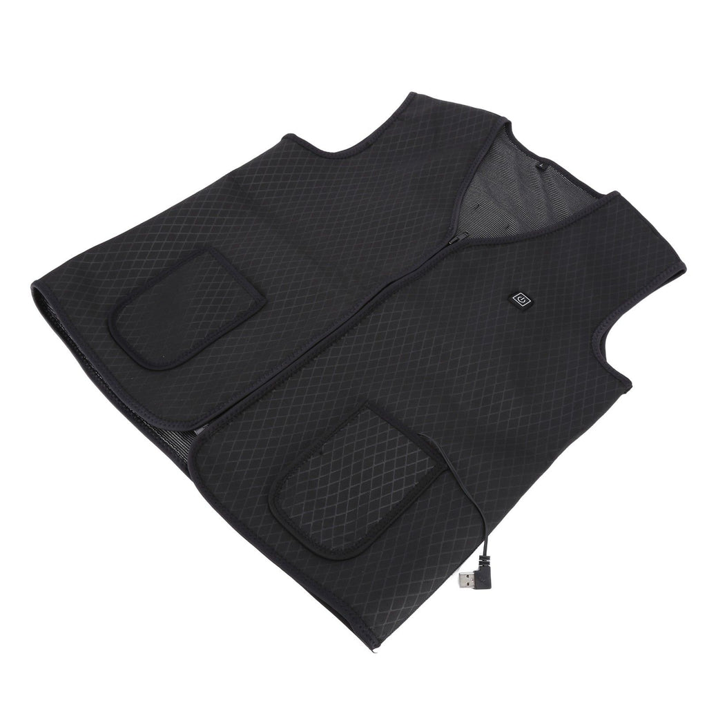 Vest Winter Heating Vest USB Three Speed Temperature Control Heating Vest Electric Heating Down Jacket