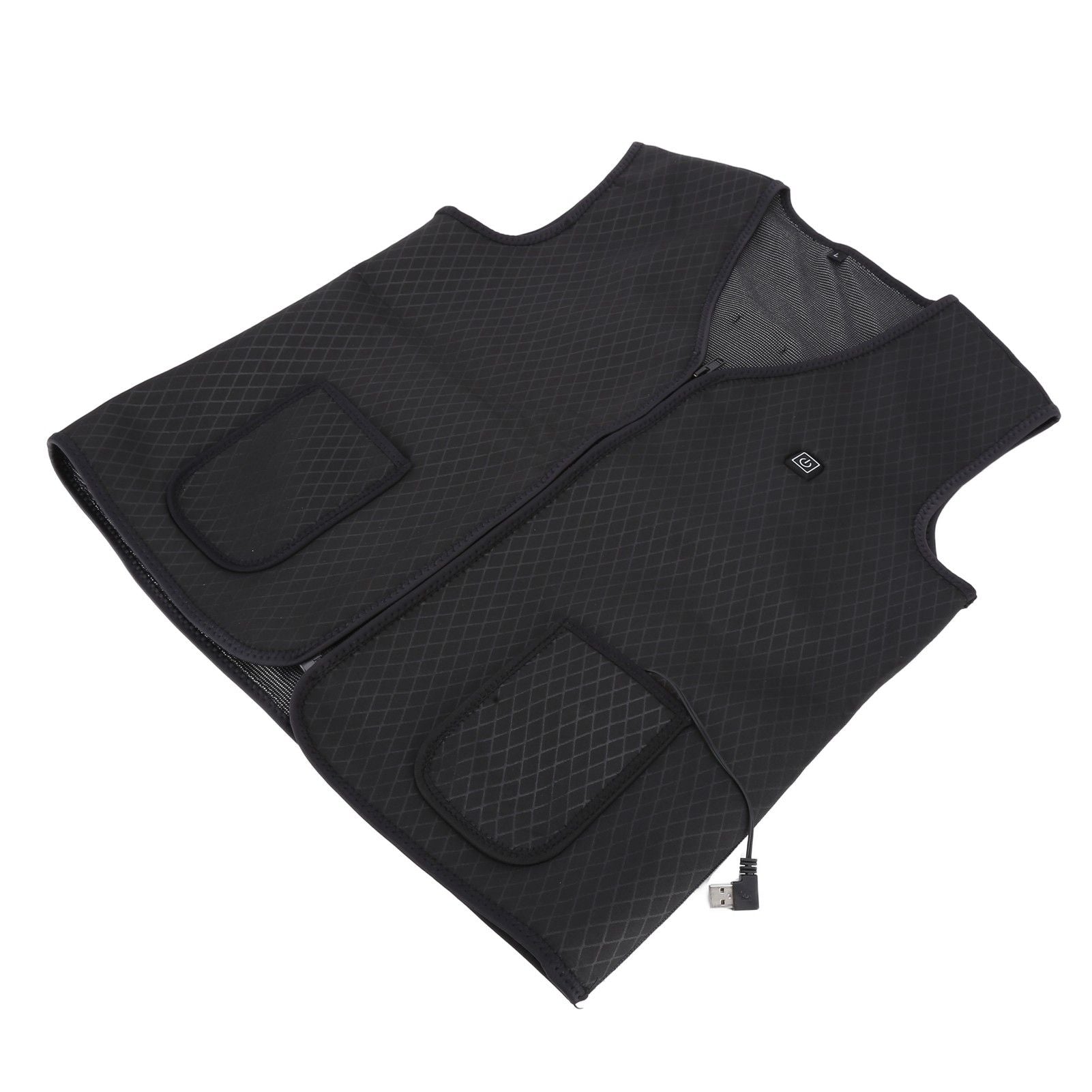 Vest Winter Heating Vest USB Three Speed Temperature Control Heating Vest Electric Heating Down Jacket