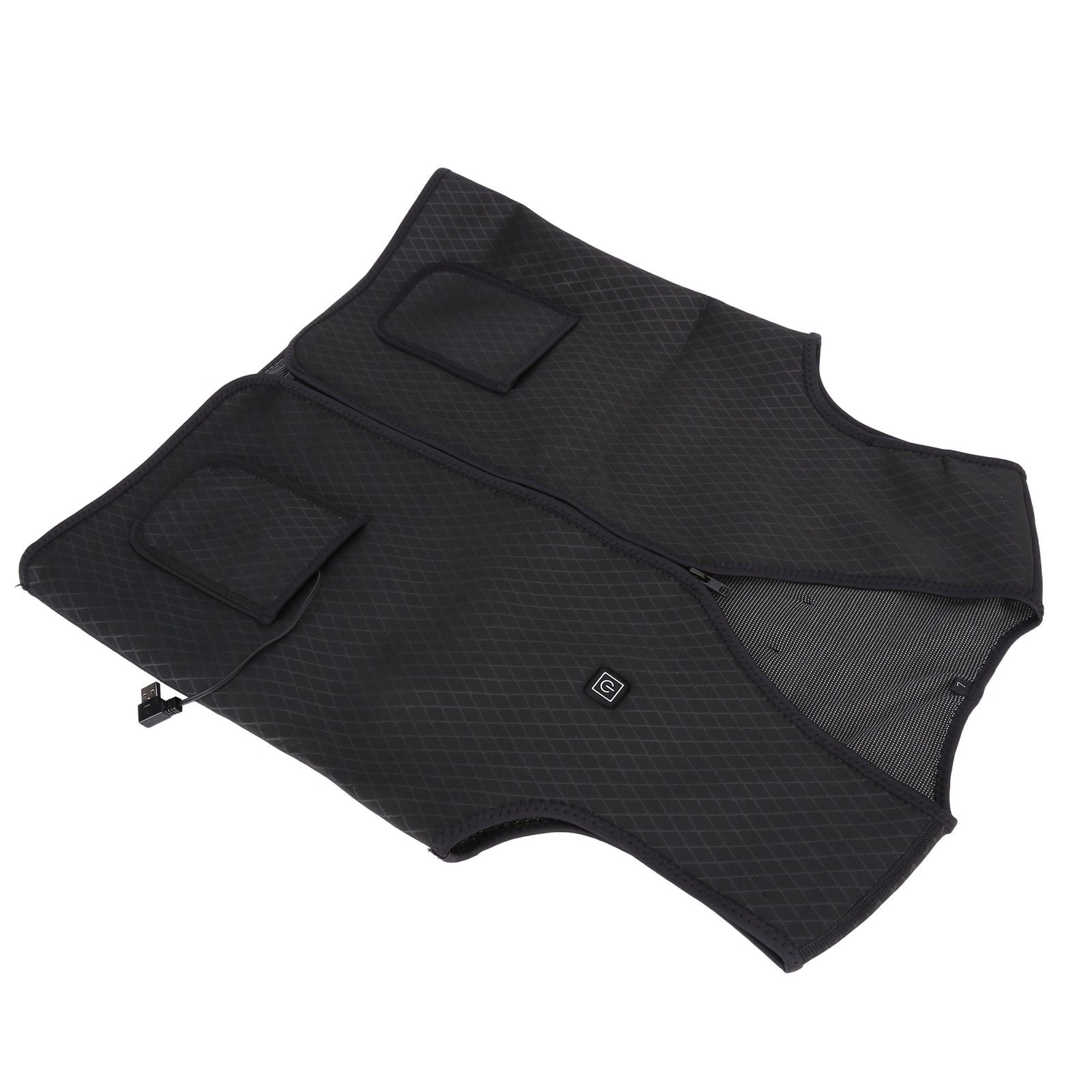 Vest Winter Heating Vest USB Three Speed Temperature Control Heating Vest Electric Heating Down Jacket