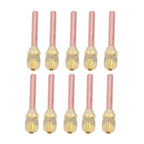 10Pcs 1/4SAE HVAC Filling Access Valves Air Conditioner Brass Check Valve for R22 R12 R134
