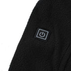 Heated Vest Winter Washable USB Powered Round Neck Electric Vest for Outdoor Camping HikingS