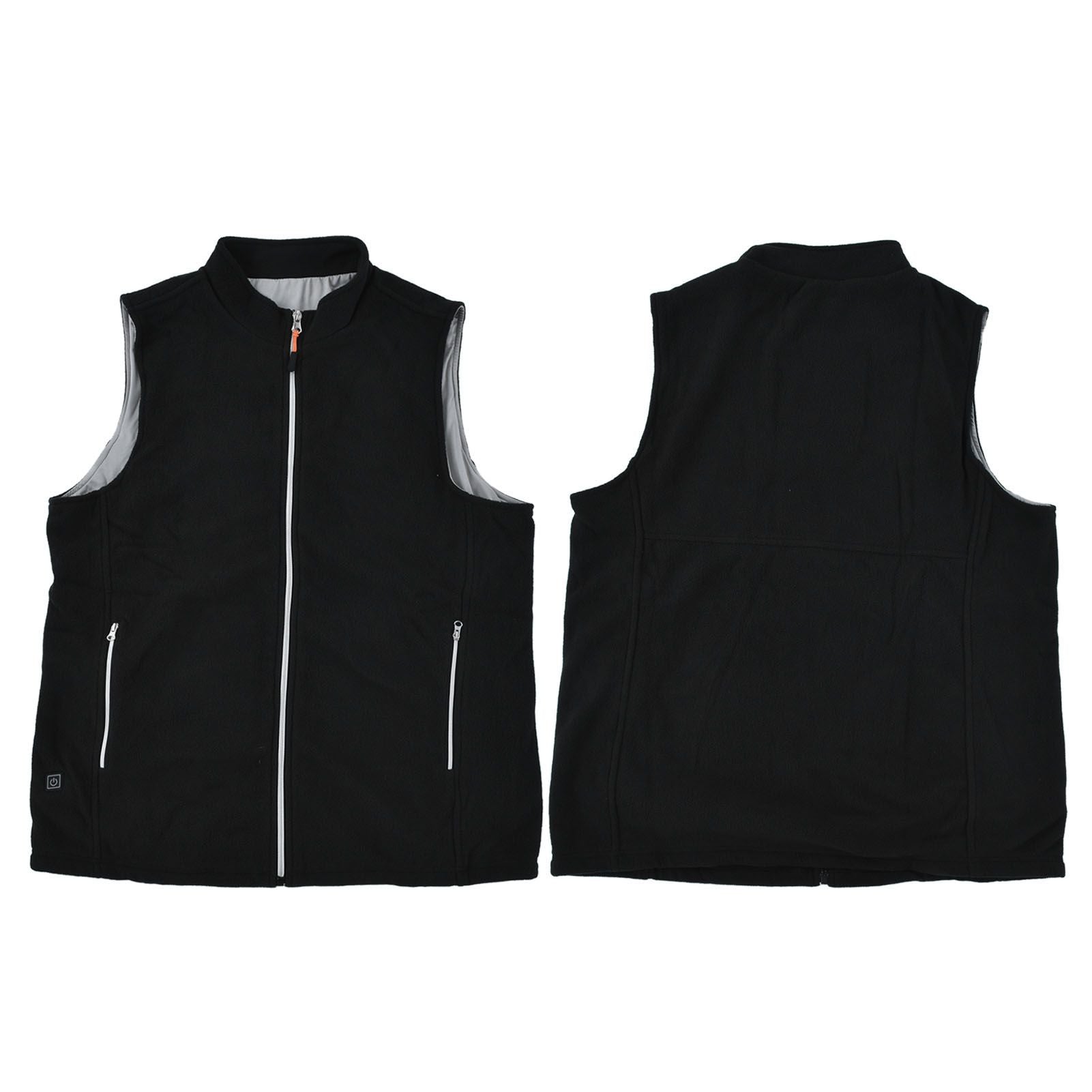 Heated Vest Winter Washable USB Powered Round Neck Electric Vest for Outdoor Camping HikingM