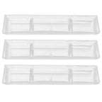 3Pcs Range Hood Oil Cup Rectangular Oil Collector Box for Kitchen Home Restaurant