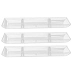 3Pcs Range Hood Oil Cup Rectangular Oil Collector Box for Kitchen Home Restaurant