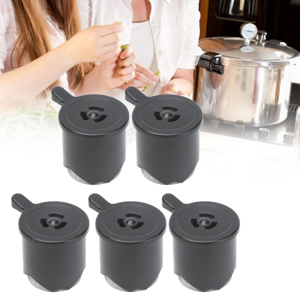 5PCS Steam Release Handle Lightweight Portable Wearable Durable ABS Pressure Cooker Valve