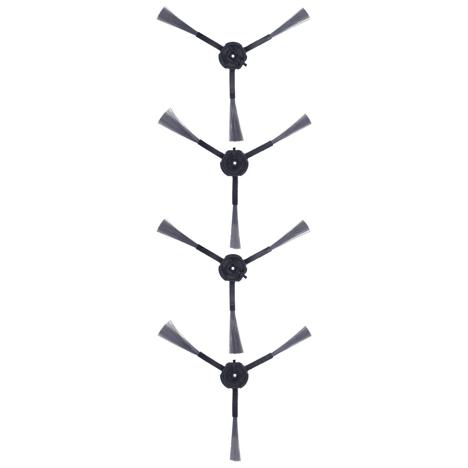 4Pcs Sweeper Side Brush ABS Durable Adaptable Scratch Resistant High Efficient Fit for ROIDMI EVE Plus Series