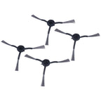 4Pcs Sweeper Side Brush ABS Durable Adaptable Scratch Resistant High Efficient Fit for ROIDMI EVE Plus Series