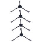 4Pcs Sweeper Side Brush ABS Durable Adaptable Scratch Resistant High Efficient Fit for ROIDMI EVE Plus Series