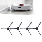 4Pcs Sweeper Side Brush ABS Durable Adaptable Scratch Resistant High Efficient Fit for ROIDMI EVE Plus Series