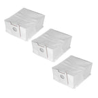 3Pcs Fiber Dust Bag Replacement Accessory Fit for ROIDMI EVE Plus Series Vacuum Cleaner