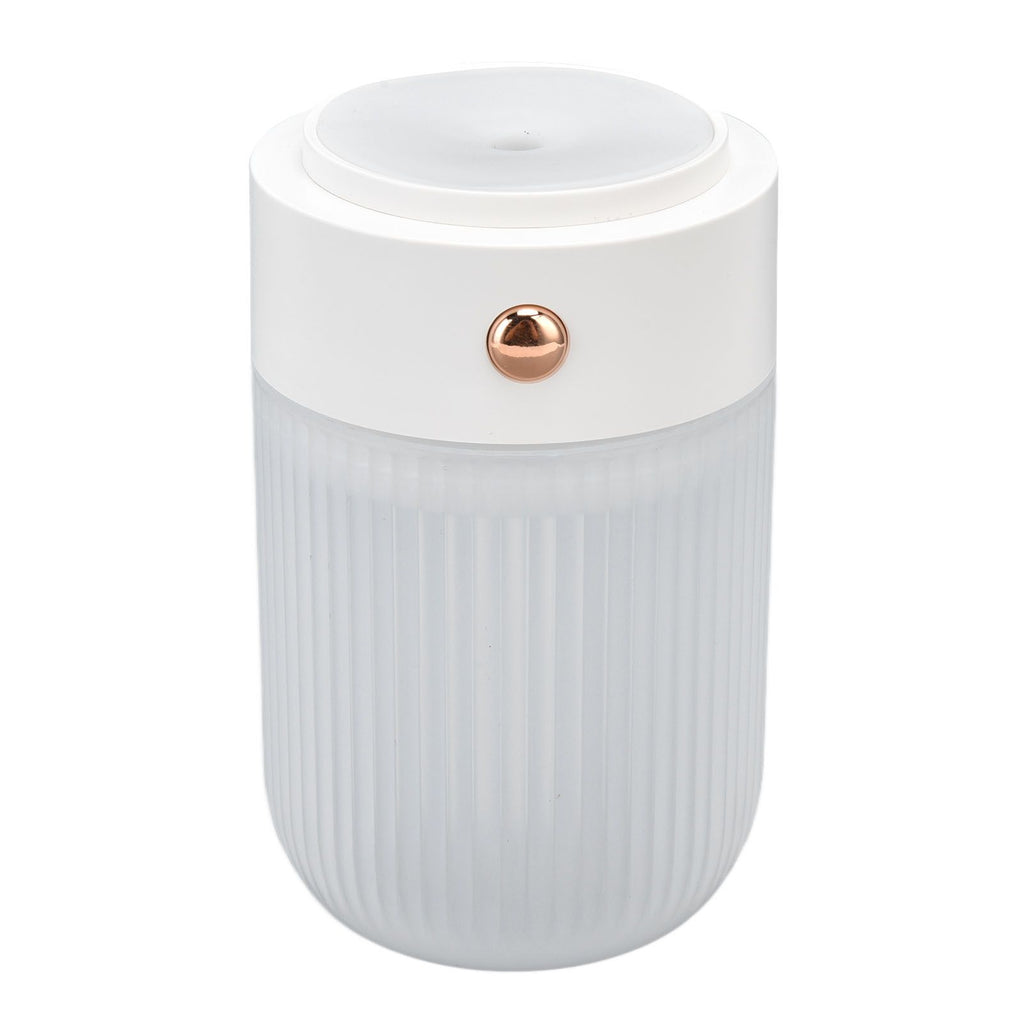 250ml Mini Air Humidifier USB Powered Colorful Lamp Humidifier for Car Office Living RoomWhite