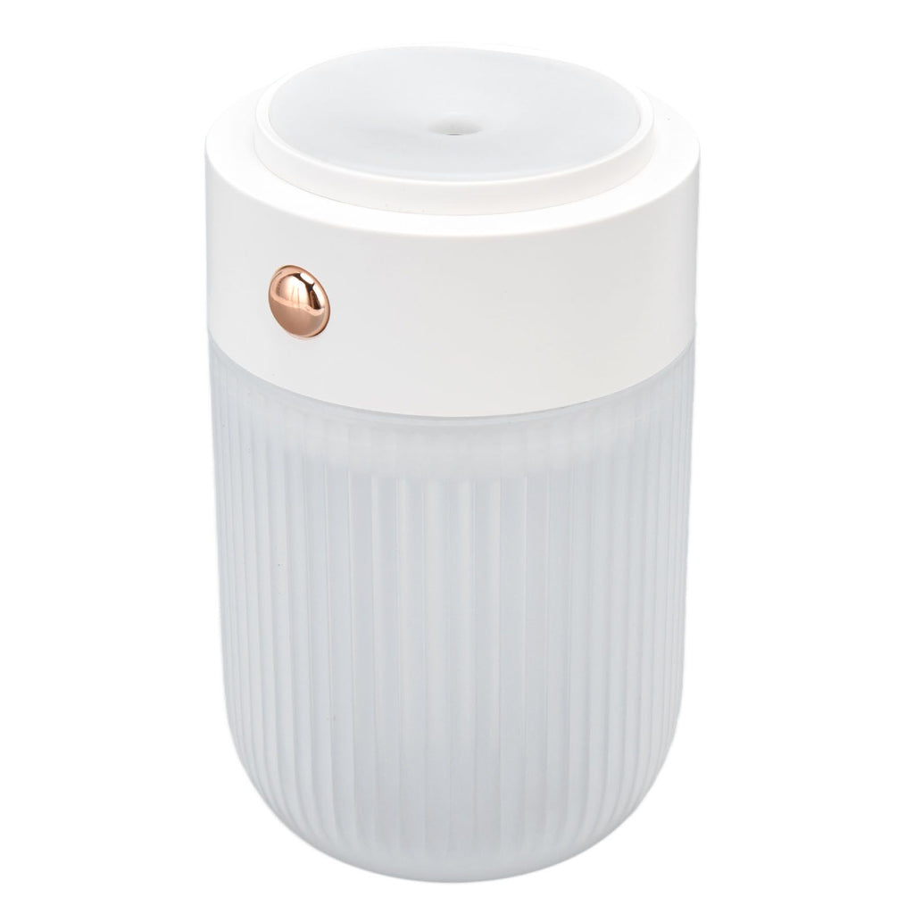 250ml Mini Air Humidifier USB Powered Colorful Lamp Humidifier for Car Office Living RoomWhite