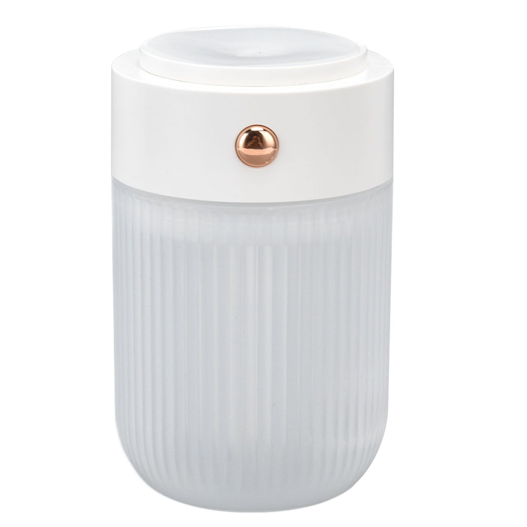 250ml Mini Air Humidifier USB Powered Colorful Lamp Humidifier for Car Office Living RoomWhite