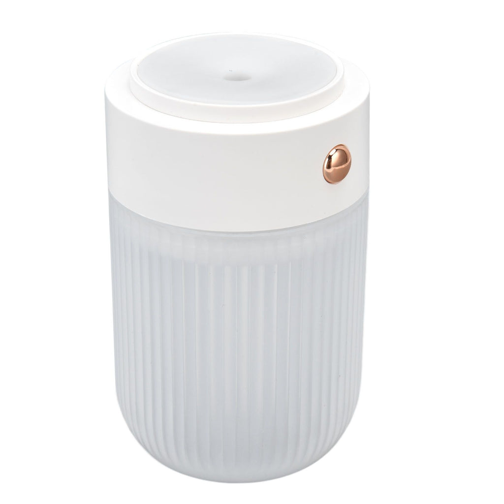 250ml Mini Air Humidifier USB Powered Colorful Lamp Humidifier for Car Office Living RoomWhite