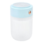 250ml Mini Air Humidifier USB Powered Colorful Lamp Humidifier for Car Office Living RoomBlue