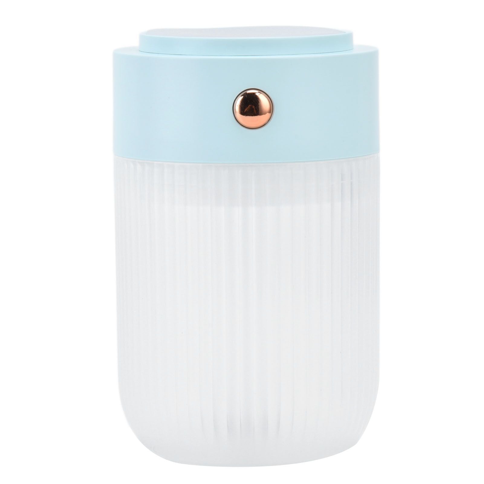 250ml Mini Air Humidifier USB Powered Colorful Lamp Humidifier for Car Office Living RoomBlue