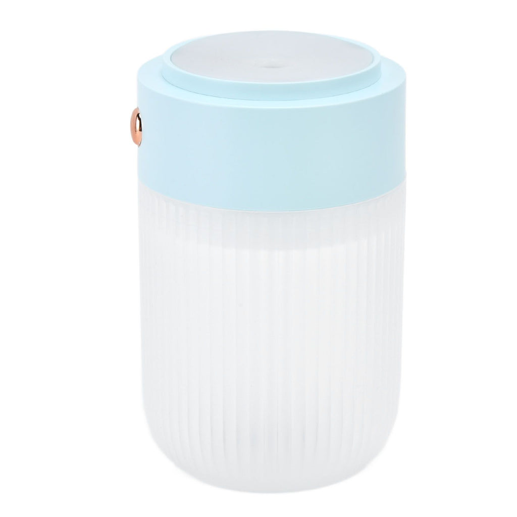 250ml Mini Air Humidifier USB Powered Colorful Lamp Humidifier for Car Office Living RoomBlue