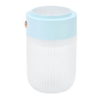 250ml Mini Air Humidifier USB Powered Colorful Lamp Humidifier for Car Office Living RoomBlue