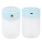 250ml Mini Air Humidifier USB Powered Colorful Lamp Humidifier for Car Office Living RoomBlue
