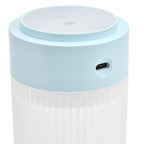 250ml Mini Air Humidifier USB Powered Colorful Lamp Humidifier for Car Office Living RoomBlue