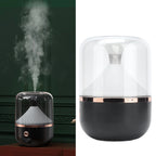 120ml Aromatherapy Humidifier Anti Drying USB Powered Ambient Light Humidifier for Car