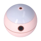 550ML Spherical Humidifier Mini Portable Star Projection Humidifier for Home Bedroom USB ChargingPink