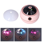 550ML Spherical Humidifier Mini Portable Star Projection Humidifier for Home Bedroom USB ChargingPink
