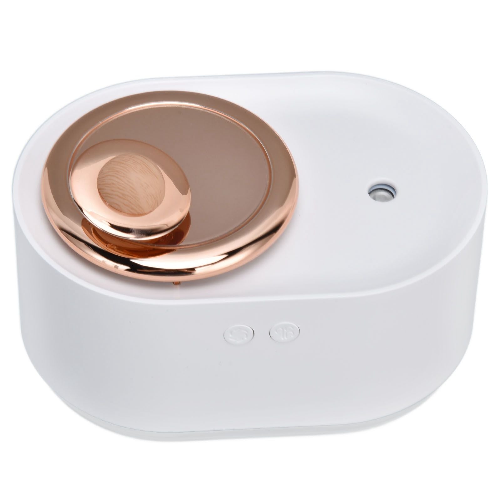 2 in 1 Rotating Planet Humidifier USB Charging Cordless Mute Spray Humidification for Home 1200MAHWhite