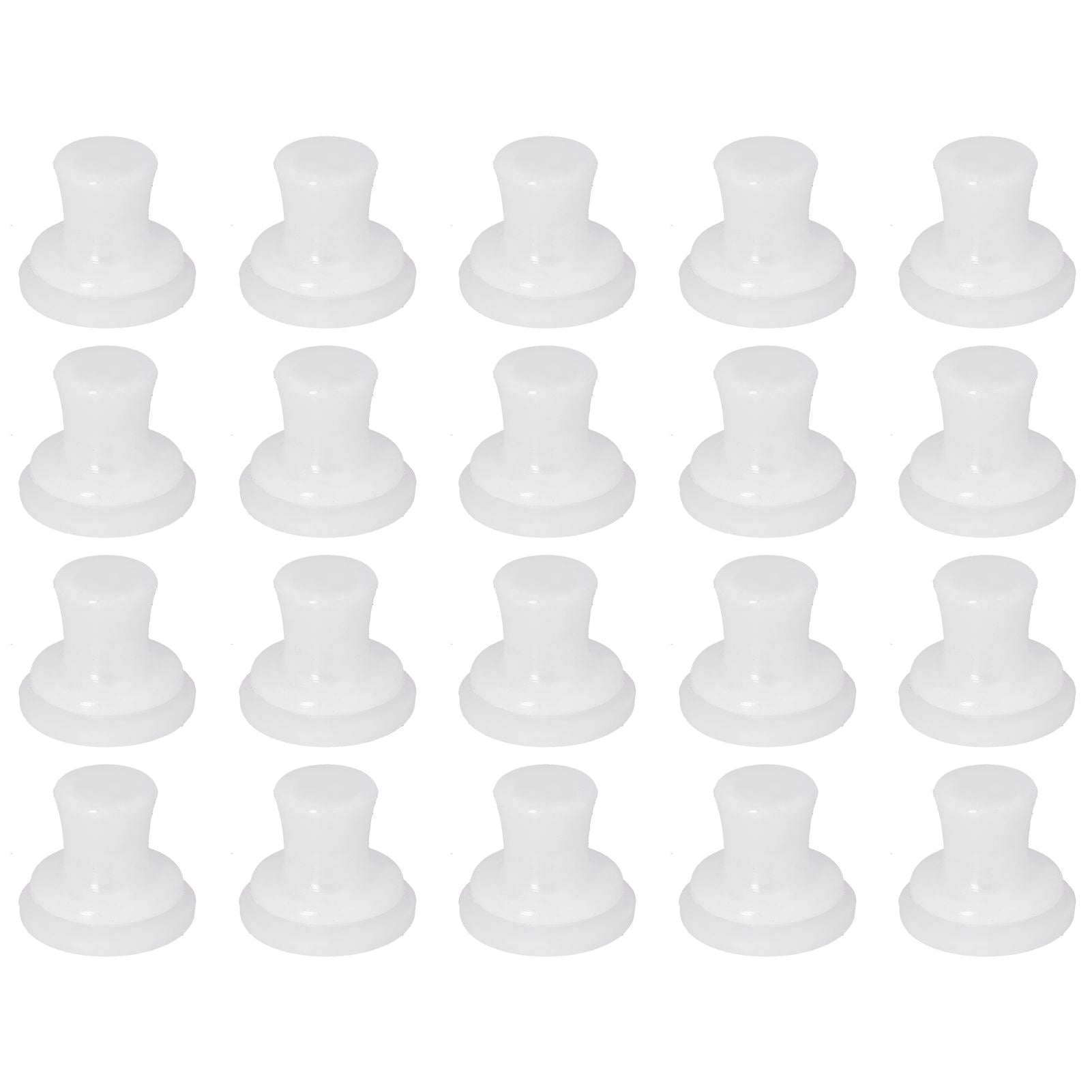 20PCS Pressure Cooker Inner Cover Accessory Universal Silicone Center Fixed Sealing Ring Plug Replacement