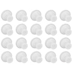 20PCS Pressure Cooker Inner Cover Accessory Universal Silicone Center Fixed Sealing Ring Plug Replacement