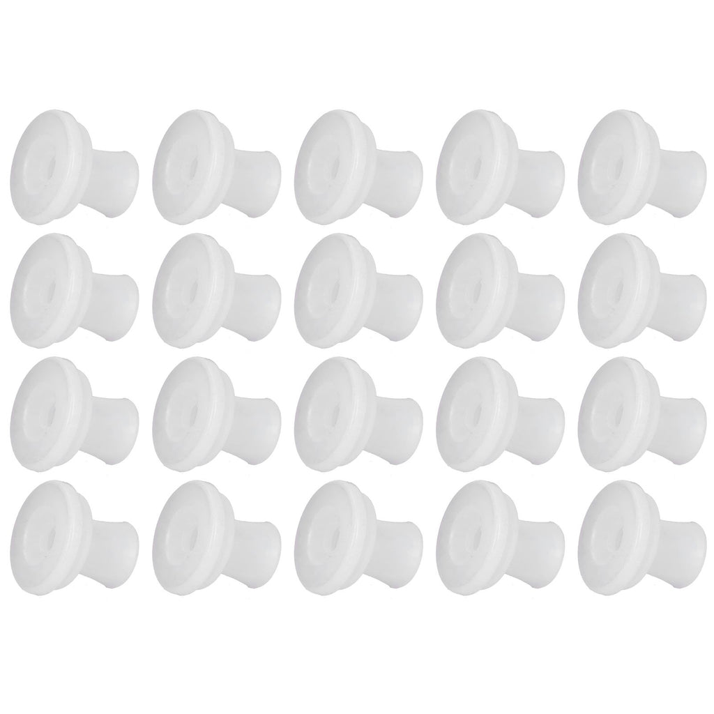 20PCS Pressure Cooker Inner Cover Accessory Universal Silicone Center Fixed Sealing Ring Plug Replacement