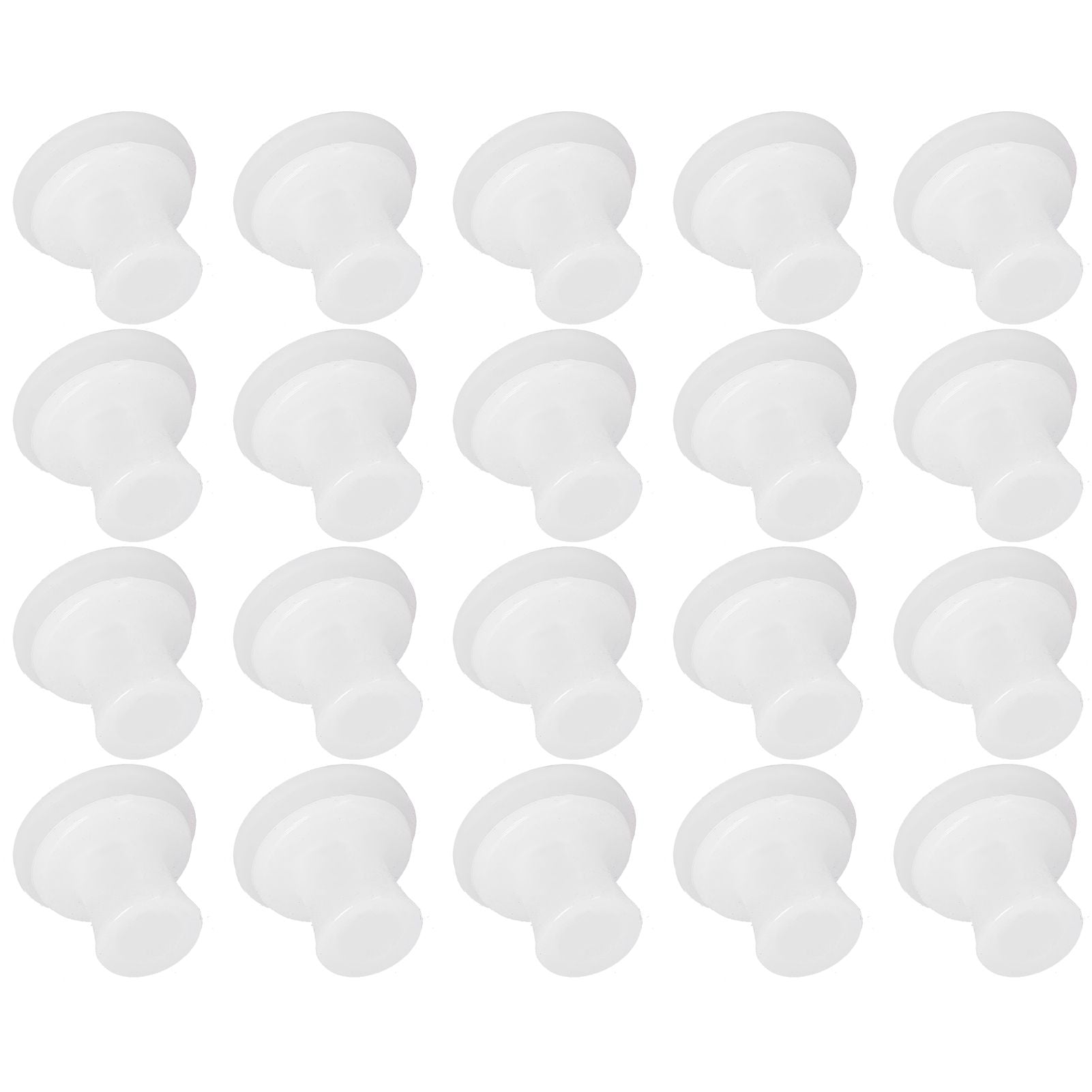 20PCS Pressure Cooker Inner Cover Accessory Universal Silicone Center Fixed Sealing Ring Plug Replacement