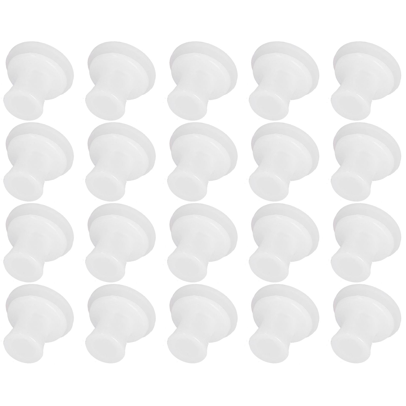 20PCS Pressure Cooker Inner Cover Accessory Universal Silicone Center Fixed Sealing Ring Plug Replacement