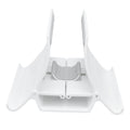 Laptop Stand ABS Notebook Computer Stand Automatic Adjustment Mobile Phone Holder Easy to Use and Stable for OfficeWhite