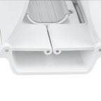Laptop Stand ABS Notebook Computer Stand Automatic Adjustment Mobile Phone Holder Easy to Use and Stable for OfficeWhite