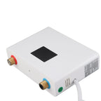 5500W Tankless Instant Electric Water Heater with Touch Panel Remote Control for Kitchen Bathroom 30‑55℃ 220VWhite