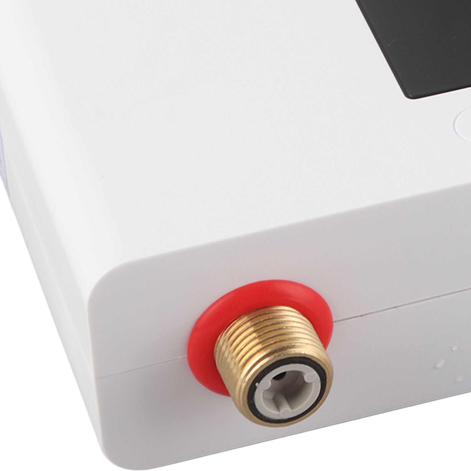 5500W Tankless Instant Electric Water Heater with Touch Panel Remote Control for Kitchen Bathroom 30‑55℃ 220VWhite
