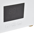 5500W Tankless Instant Electric Water Heater with Touch Panel Remote Control for Kitchen Bathroom 30‑55℃ 220VWhite