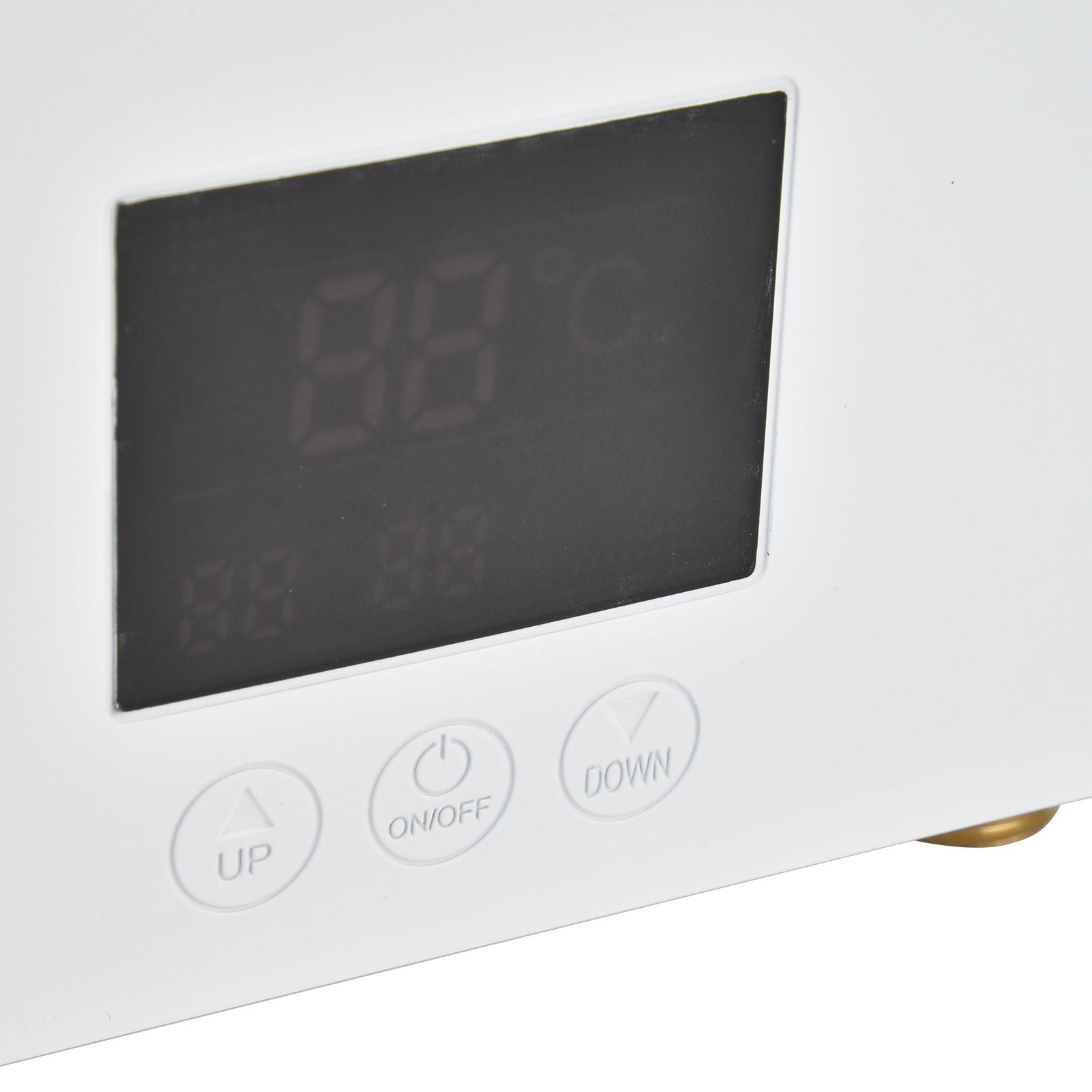 5500W Tankless Instant Electric Water Heater with Touch Panel Remote Control for Kitchen Bathroom 30‑55℃ 220VWhite
