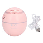 DC 5V/1A 120ML USB Air Humidifier 2 Gear Adjustment Aromatherapy Essential Oil DiffuserPink