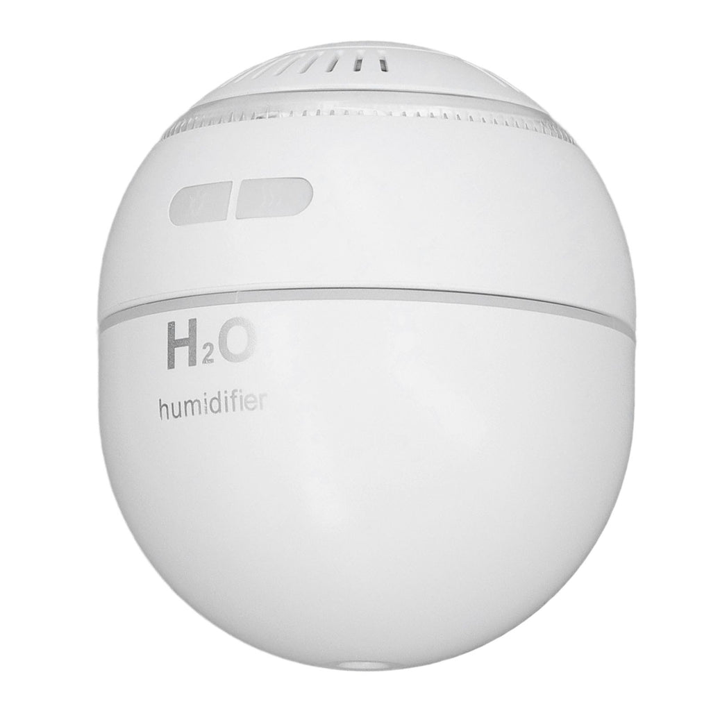 Household Ball Shaped Humidifier Colorful RGB Light Humidifier Mini Water Replenishing Air HumidifierWhite