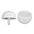 Household Ball Shaped Humidifier Colorful RGB Light Humidifier Mini Water Replenishing Air HumidifierWhite