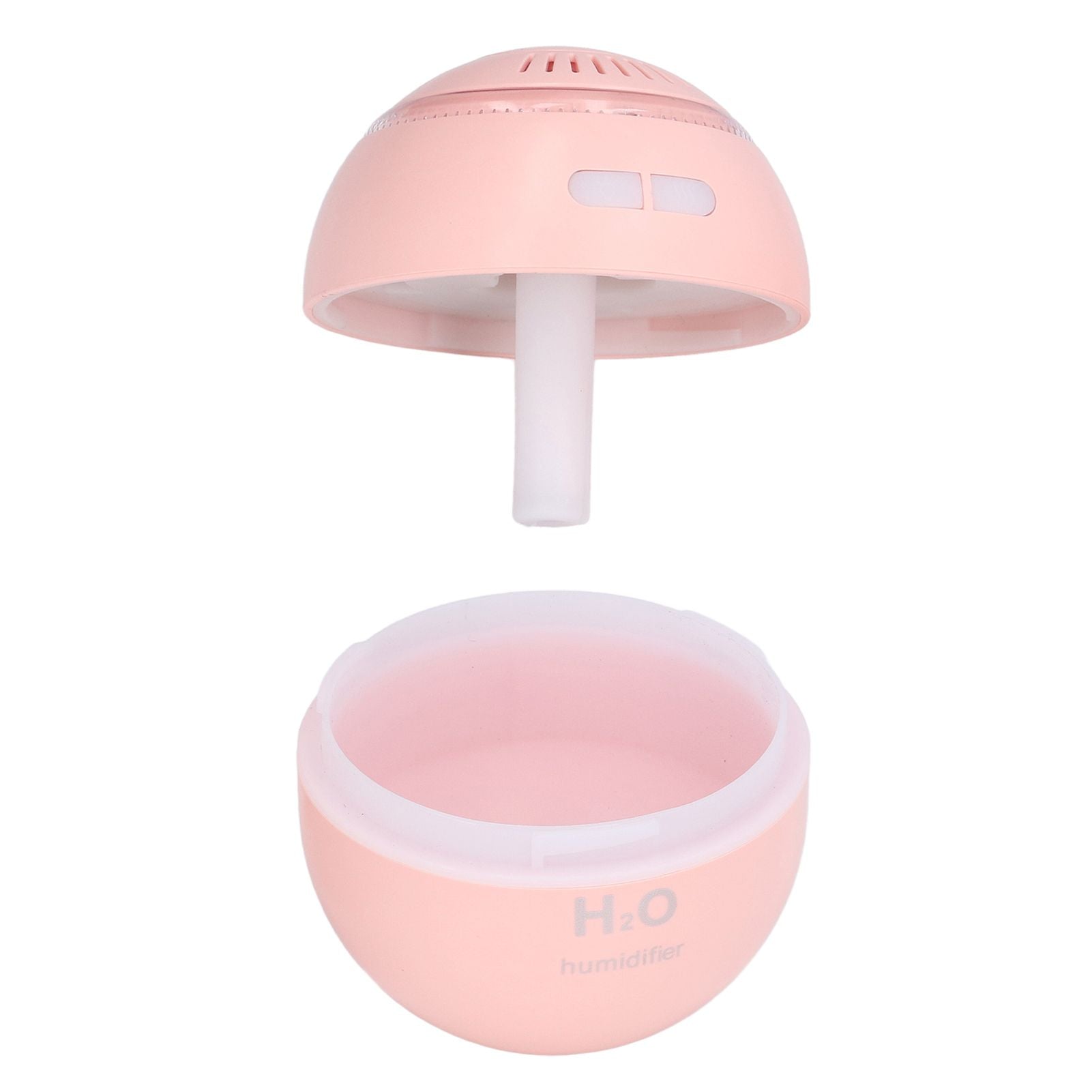 Household Ball Shaped Humidifier Colorful RGB Light Humidifier Mini Water Replenishing Air HumidifierPink