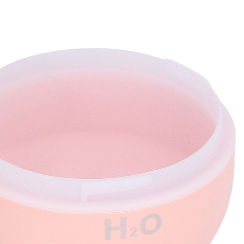 Household Ball Shaped Humidifier Colorful RGB Light Humidifier Mini Water Replenishing Air HumidifierPink