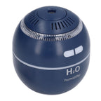 Household Ball Shaped Humidifier Colorful RGB Light Humidifier Mini Water Replenishing Air HumidifierBlue