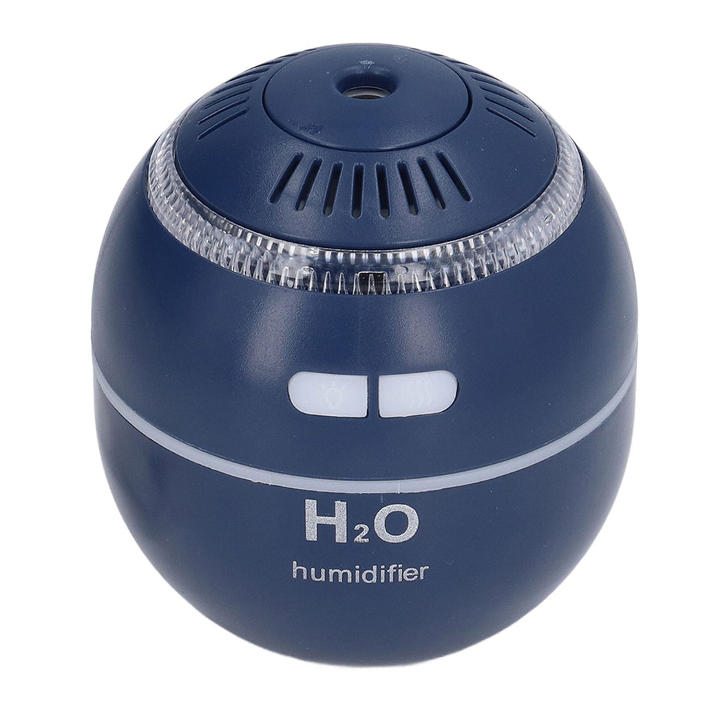 Household Ball Shaped Humidifier Colorful RGB Light Humidifier Mini Water Replenishing Air HumidifierBlue