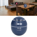 Household Ball Shaped Humidifier Colorful RGB Light Humidifier Mini Water Replenishing Air HumidifierBlue