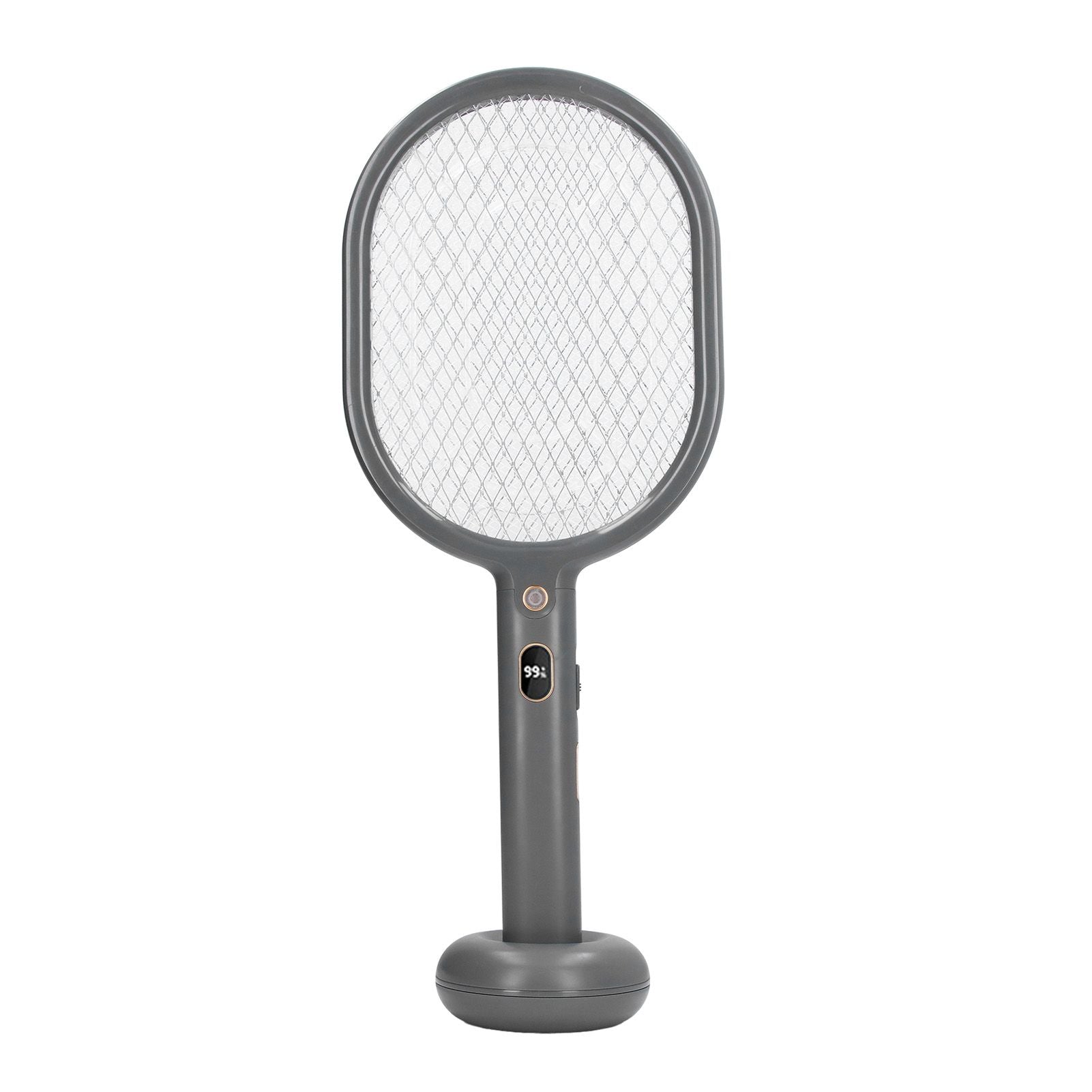 2 in 1 Electric Mosquito Swatter Ultraviolet LED Lights 3 Layer Mesh USB Rechargeable Mosquitoes Racket