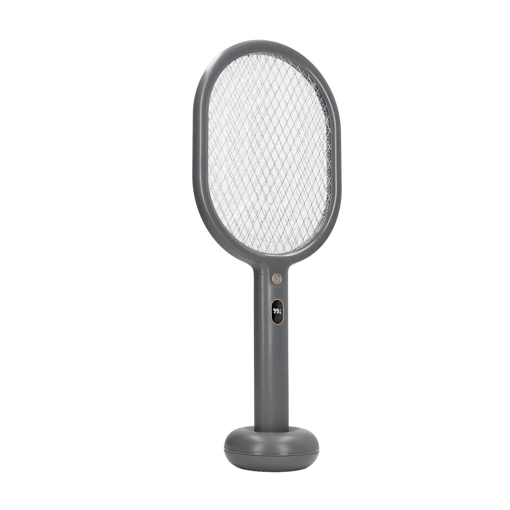 2 in 1 Electric Mosquito Swatter Ultraviolet LED Lights 3 Layer Mesh USB Rechargeable Mosquitoes Racket