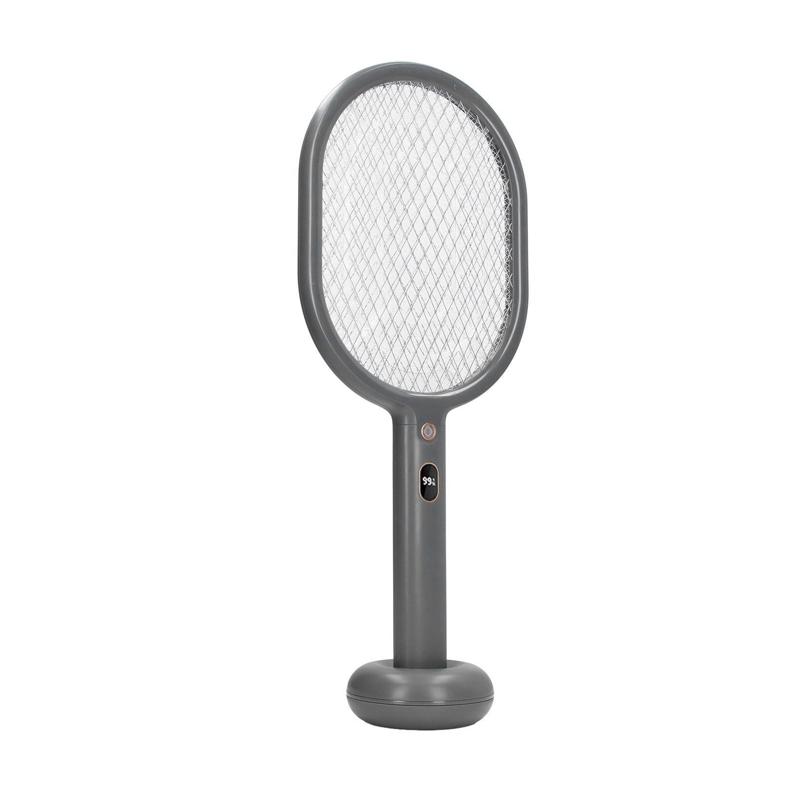 2 in 1 Electric Mosquito Swatter Ultraviolet LED Lights 3 Layer Mesh USB Rechargeable Mosquitoes Racket